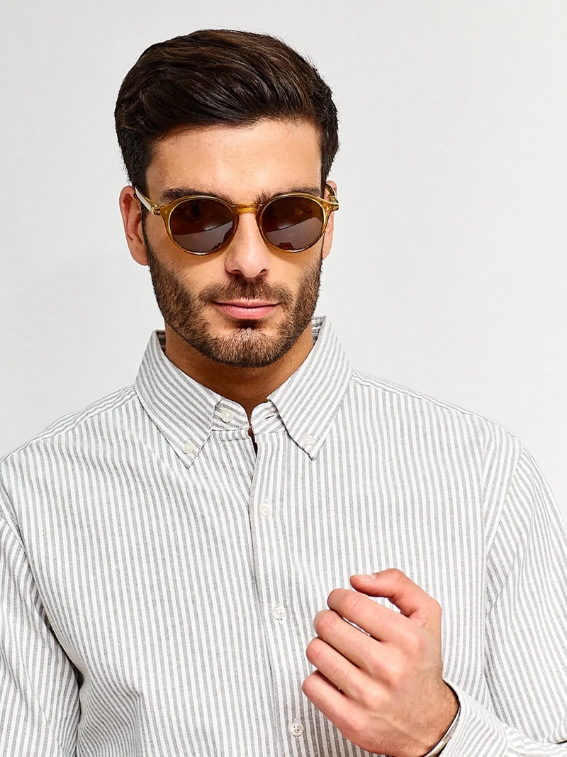 CAMISA HOMBRE MARQUIS ALGODÓN MANGA LARGA LÍNEAS - 3