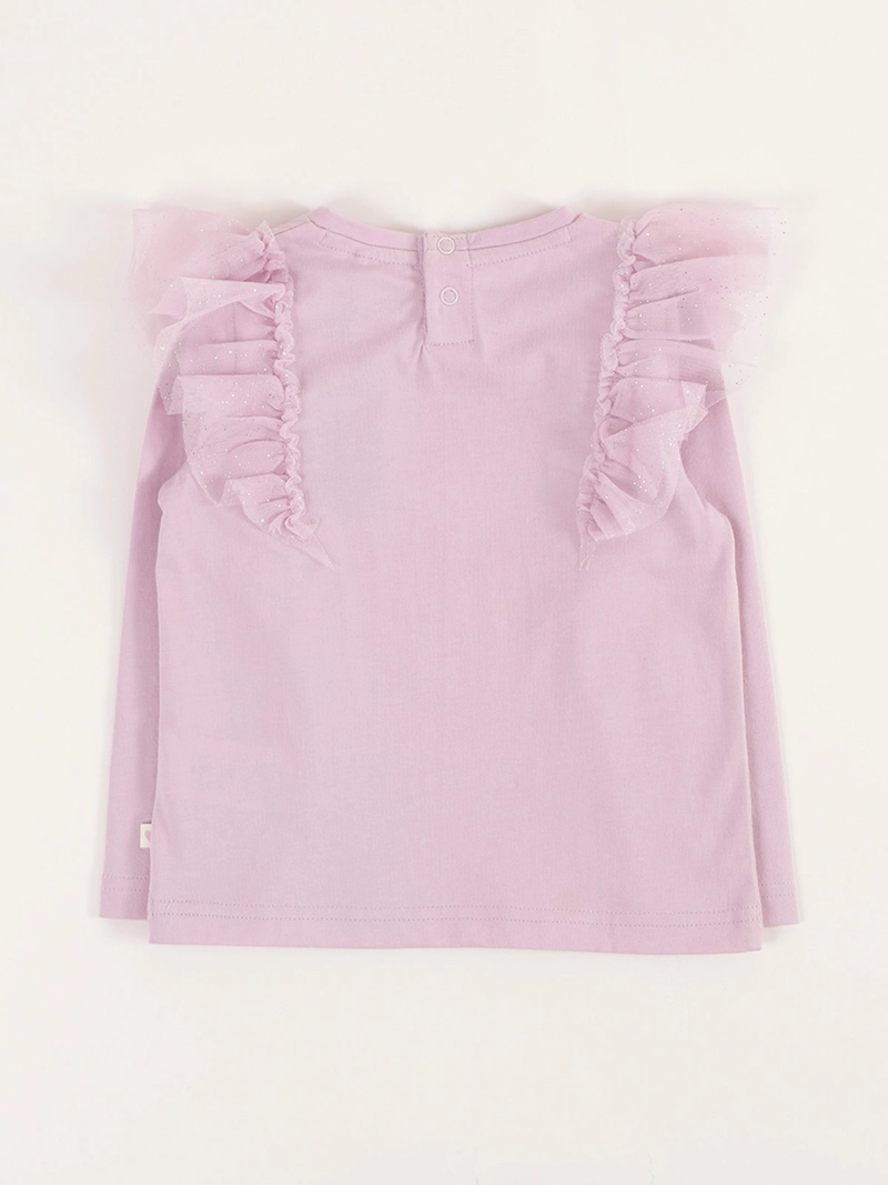 POLERA MANGA LARGA ALGODÓN NIÑA BABY HARVEST VUELOS BRILLOS - 2