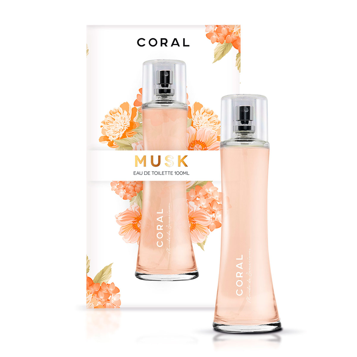PERFUME MUJER CORAL MUSK EDT 100ML - 1