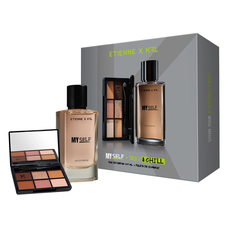 PERFUME ETIENNE ESSENCE MY SELF MUJER EDP 100 ML + PALETA DE SOMBRAS KEL - 1