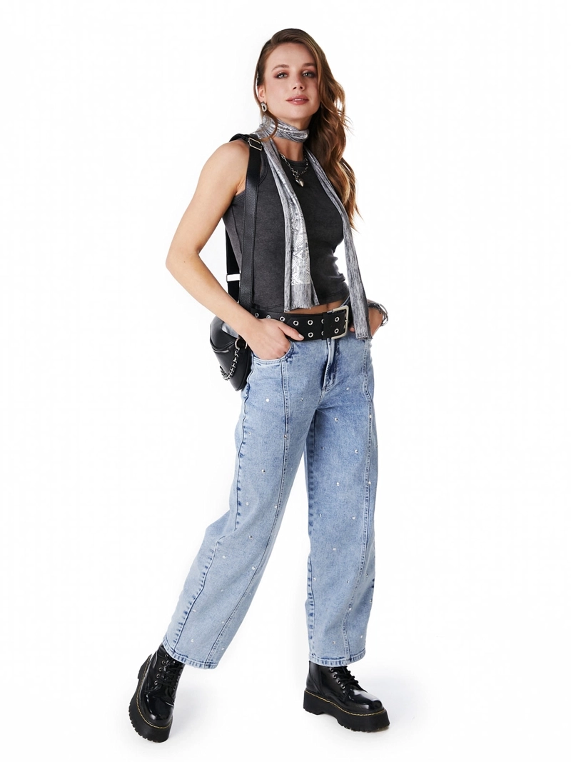 POLERA MUJER EFESIS ALGODÓN LAM - 1