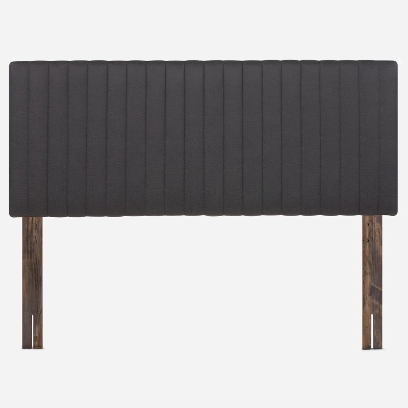 CAMA EUROPEA ROSEN TEMPO 2 PLAZAS + RESPALDO LUCIO GRIS - 3
