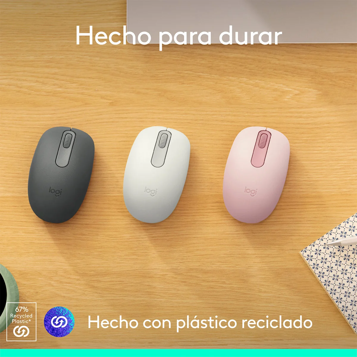 MOUSE INALÁMBRICO LOGITECH M196 - 5