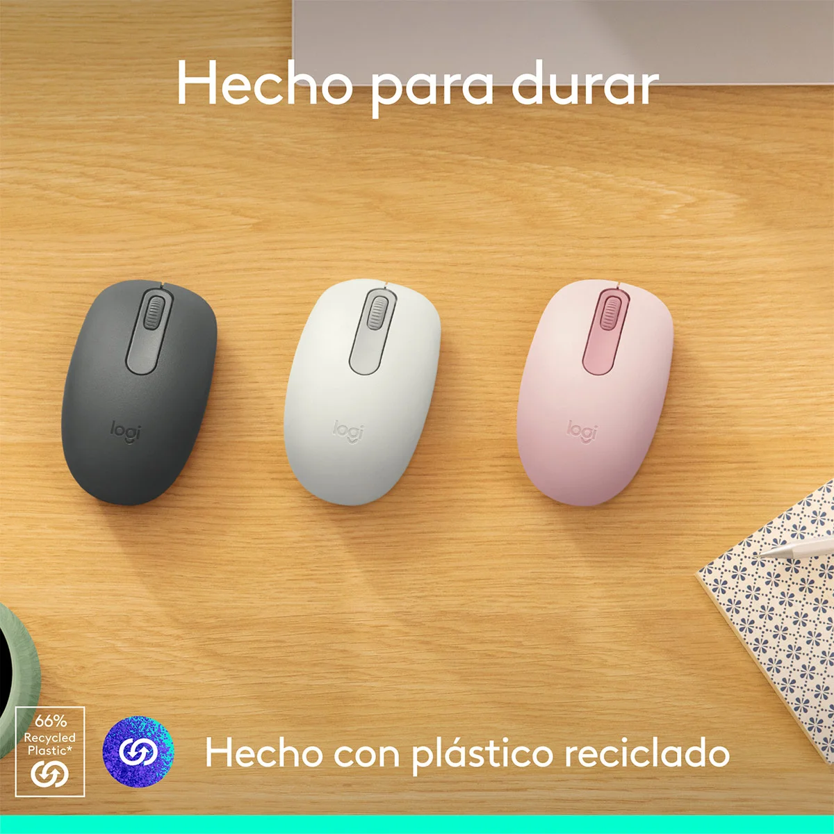 MOUSE INALÁMBRICO LOGITECH M196 - 5