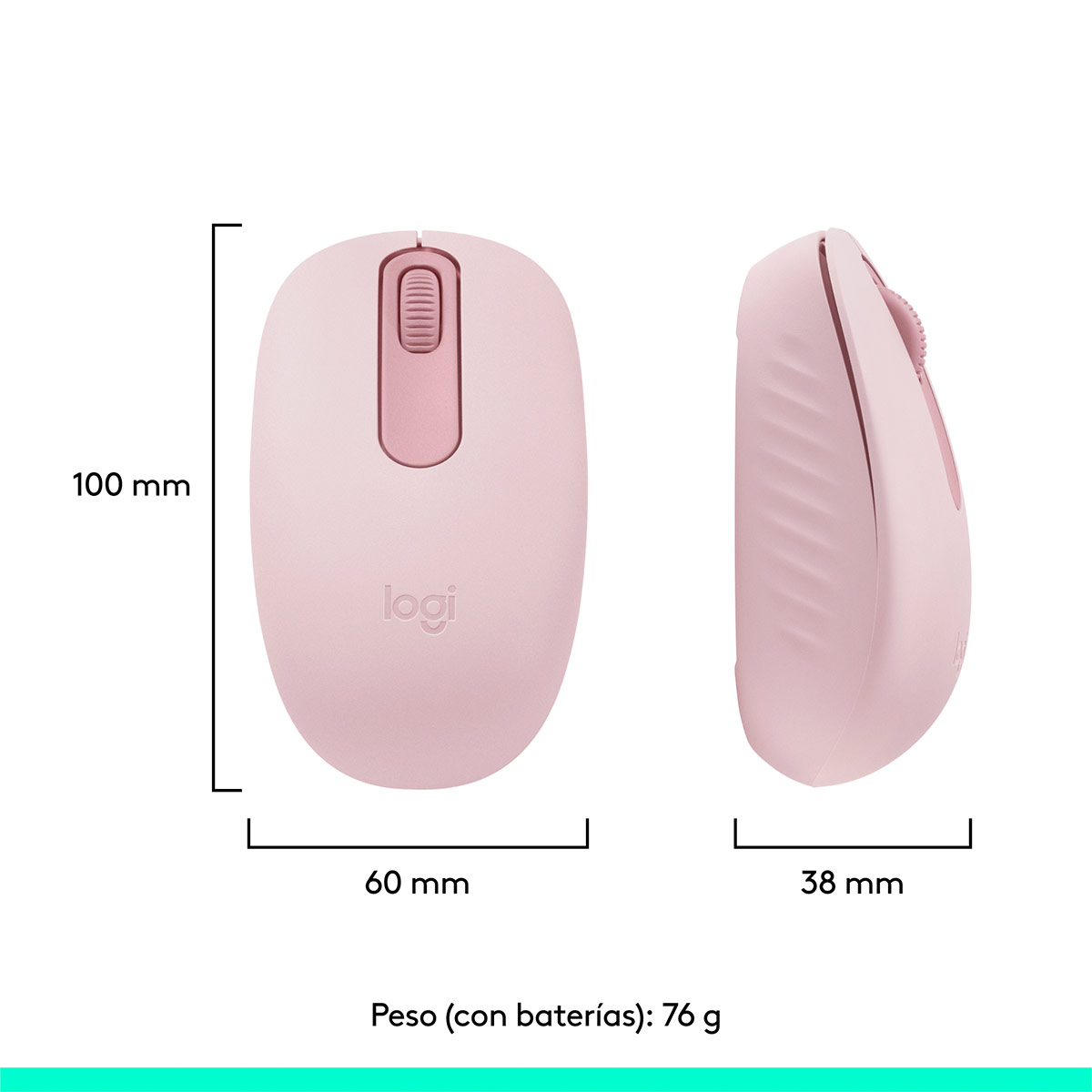 MOUSE INALÁMBRICO LOGITECH M196 - 9