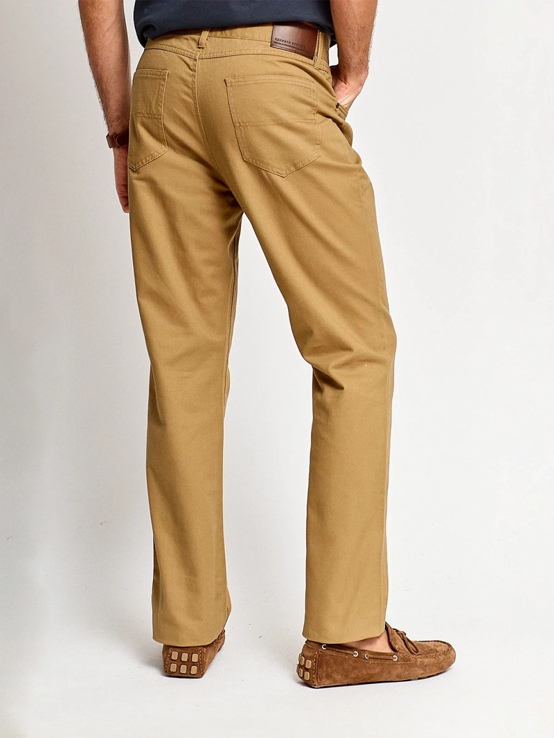 PANTALÓN HOMBRE KENNETH STEVENS ALGODÓN RECTO BOLSILLOS - 2