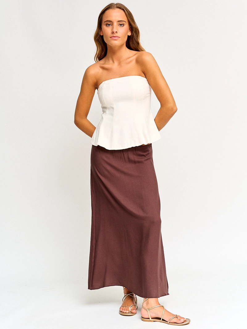 BLUSA MUJER BARBADOS LINO SIN MANGAS - 4