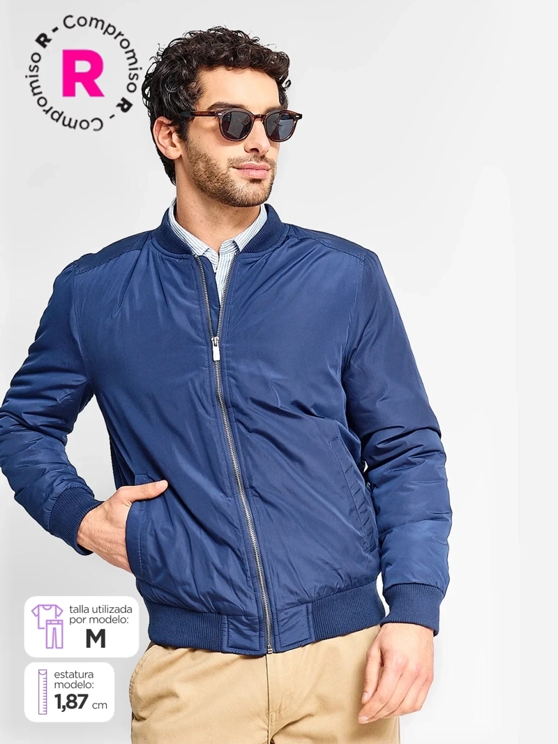 CHAQUETA HOMBRE KENNETH STEVENS BOMBER - 1