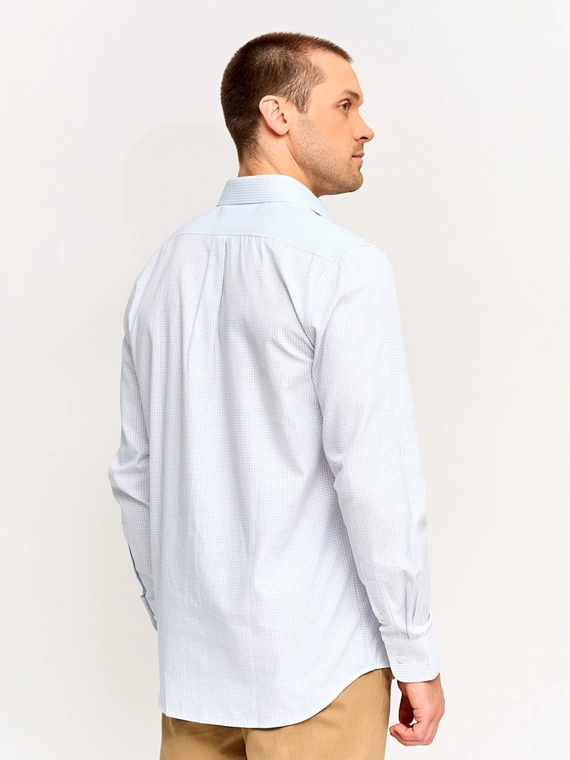 CAMISA HOMBRE KENNETH STEVENS ALGODÓN MANGA LARGA CUADROS - 2