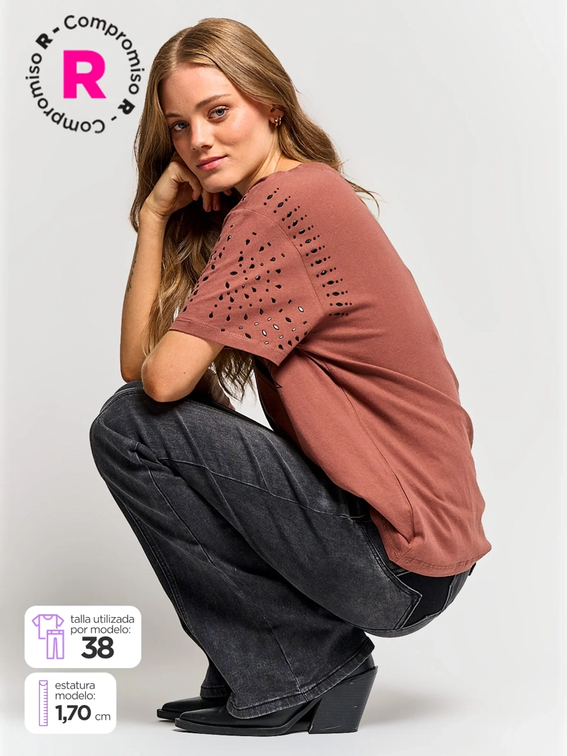 JEANS MUJER BARBADOS ALGODÓN ESTRELLA - 1