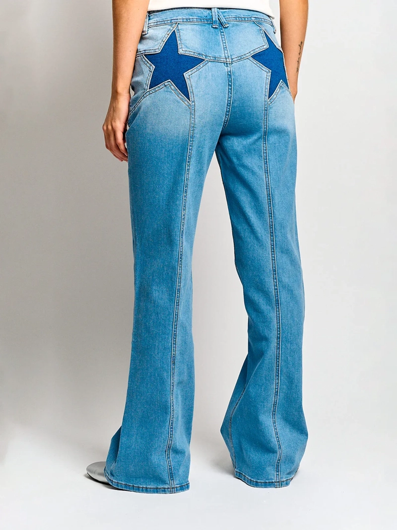 JEANS MUJER BARBADOS ALGODÓN ESTRELLA - 3