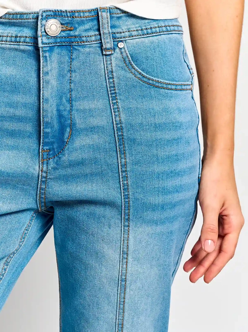 JEANS MUJER BARBADOS ALGODÓN ESTRELLA - 4