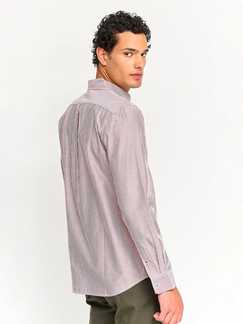 CAMISA HOMBRE KENNETH STEVENS ALGODÓN MANGA LARGA POPLIN - 2