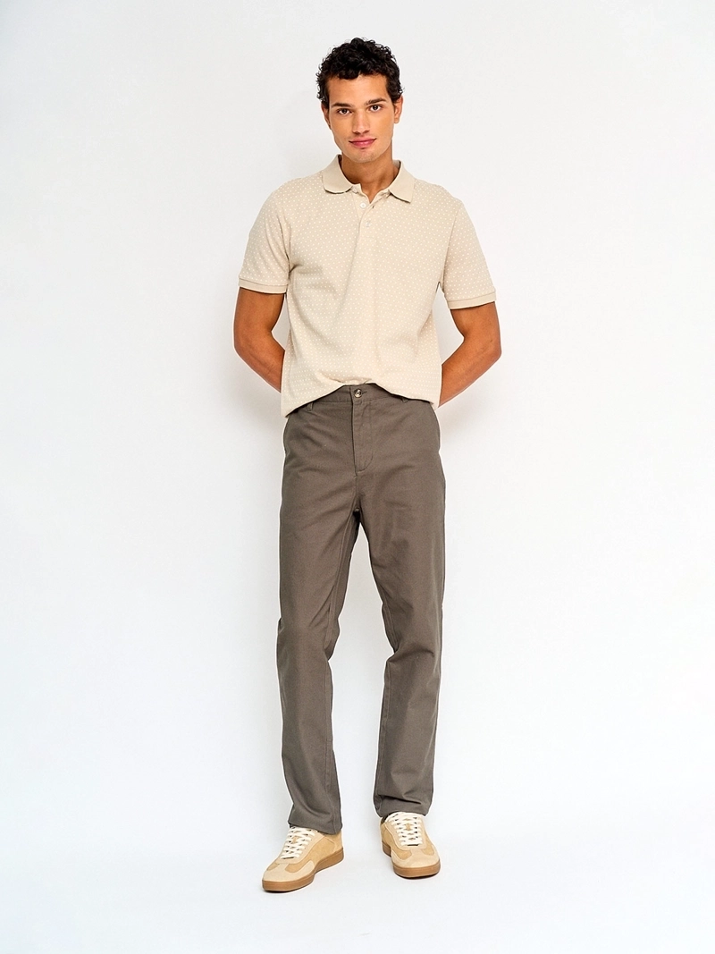 PANTALÓN HOMBRE KENNETH STEVENS ALGODÓN CHINO RECTO - 4