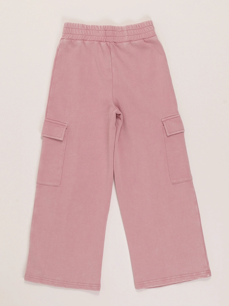 PANTALÓN DE BUZO NIÑA HARVEST ALGODÓN CARGO - 2