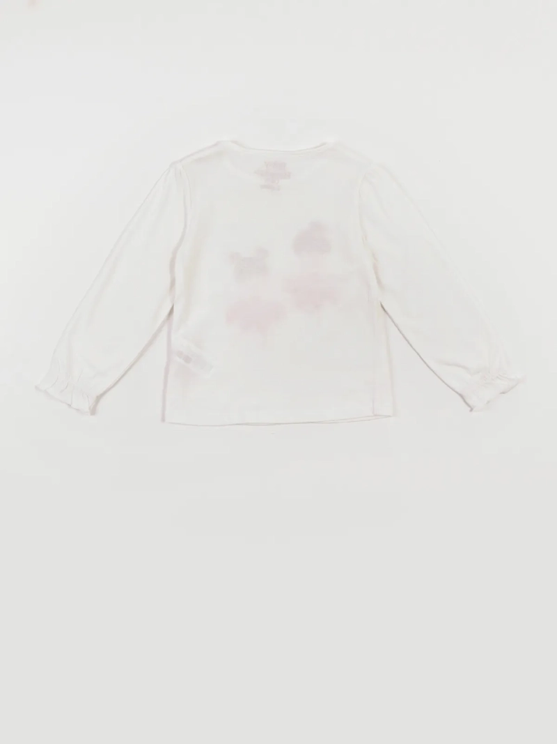 POLERA MANGA LARGA ALGODÓN NIÑA BABY HARVEST APLICACIÓN TUL - 2