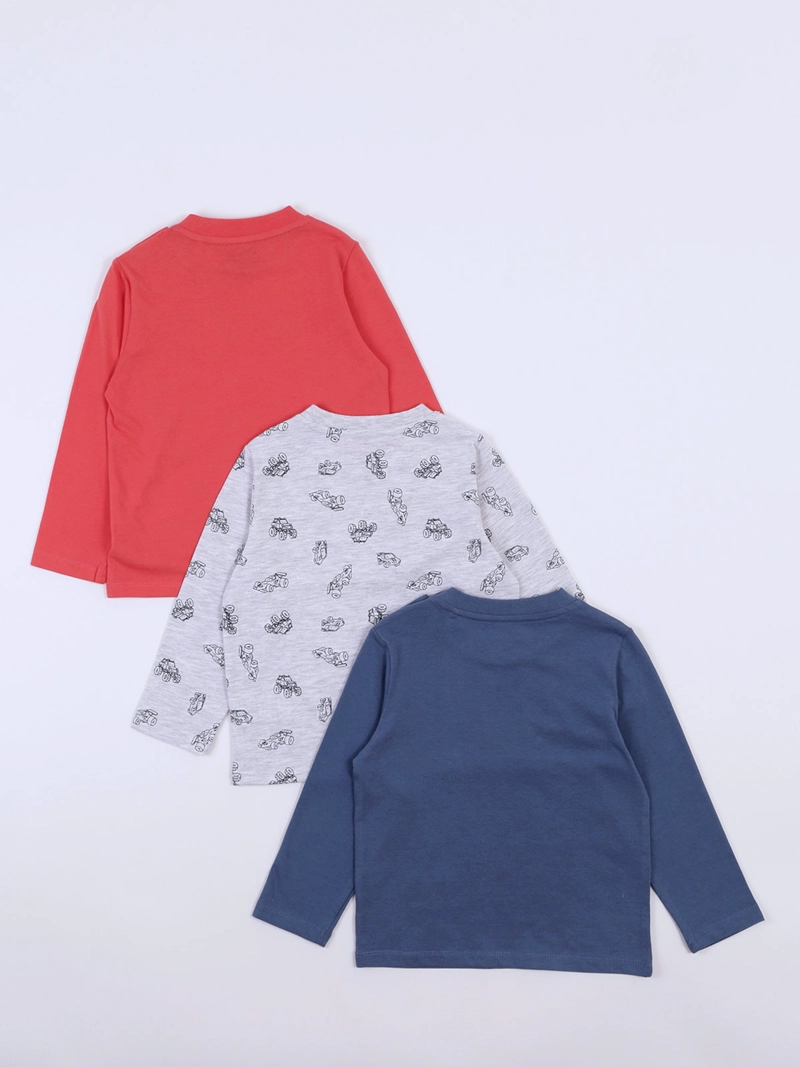 POLERAS MANGA LARGA ALGODÓN NIÑO BABY HARVEST ESTAMPADAS - 2