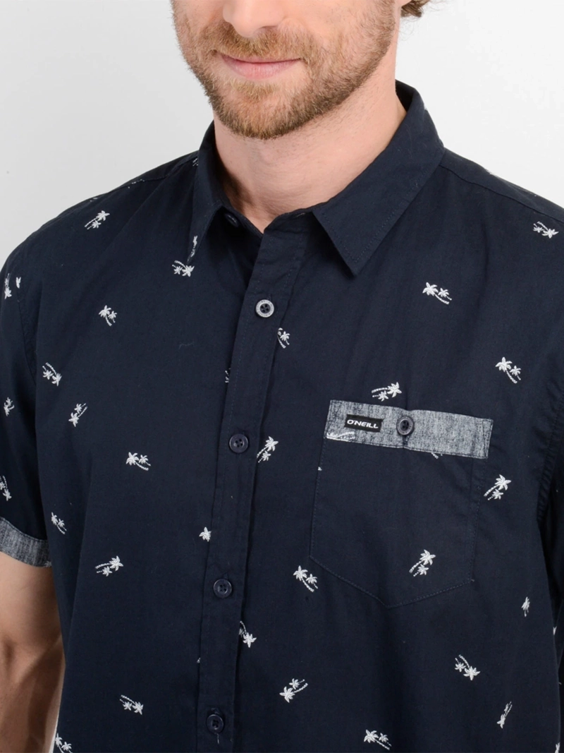 CAMISA HOMBRE O'NEILL ALGODÓN MANGA CORTA - 3