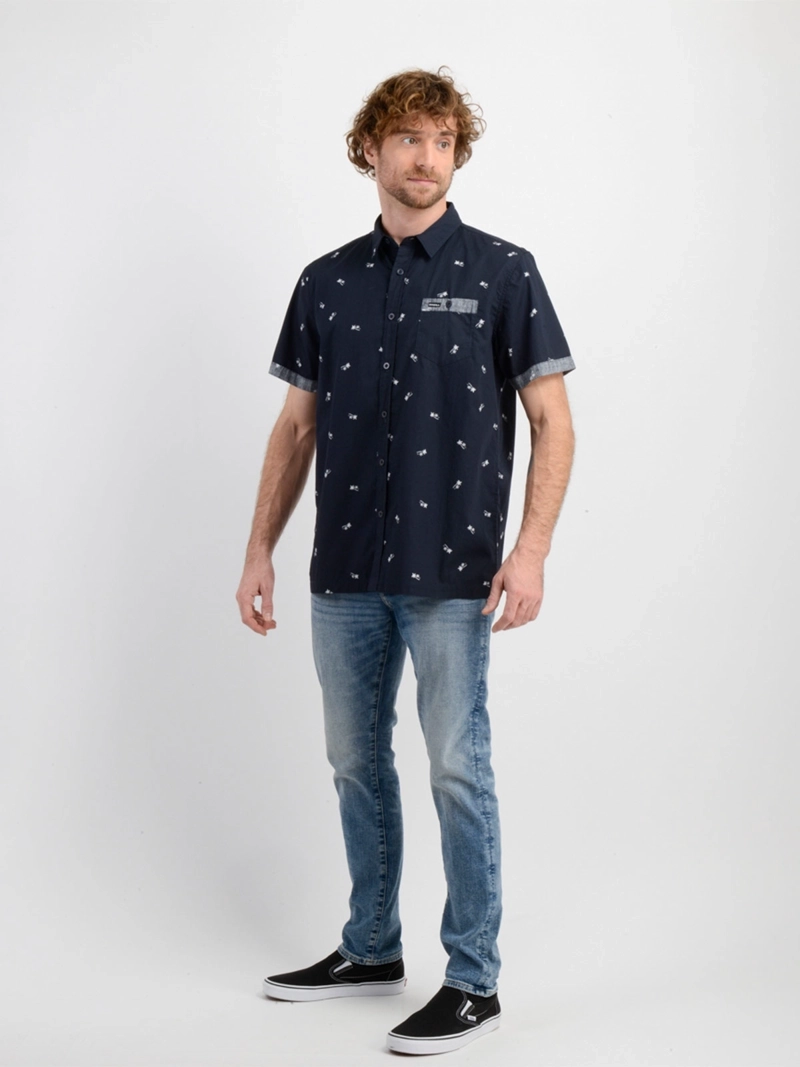 CAMISA HOMBRE O'NEILL ALGODÓN MANGA CORTA - 4