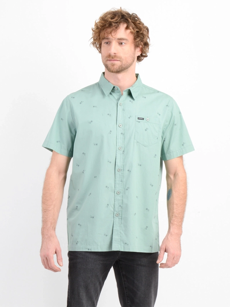 CAMISA HOMBRE O'NEILL ALGODÓN MANGA CORTA - 1