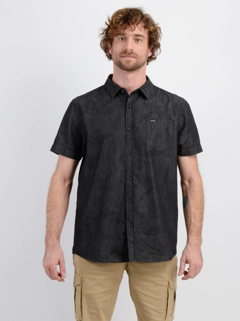 CAMISA HOMBRE O'NEILL ALGODÓN MANGA CORTA - 1