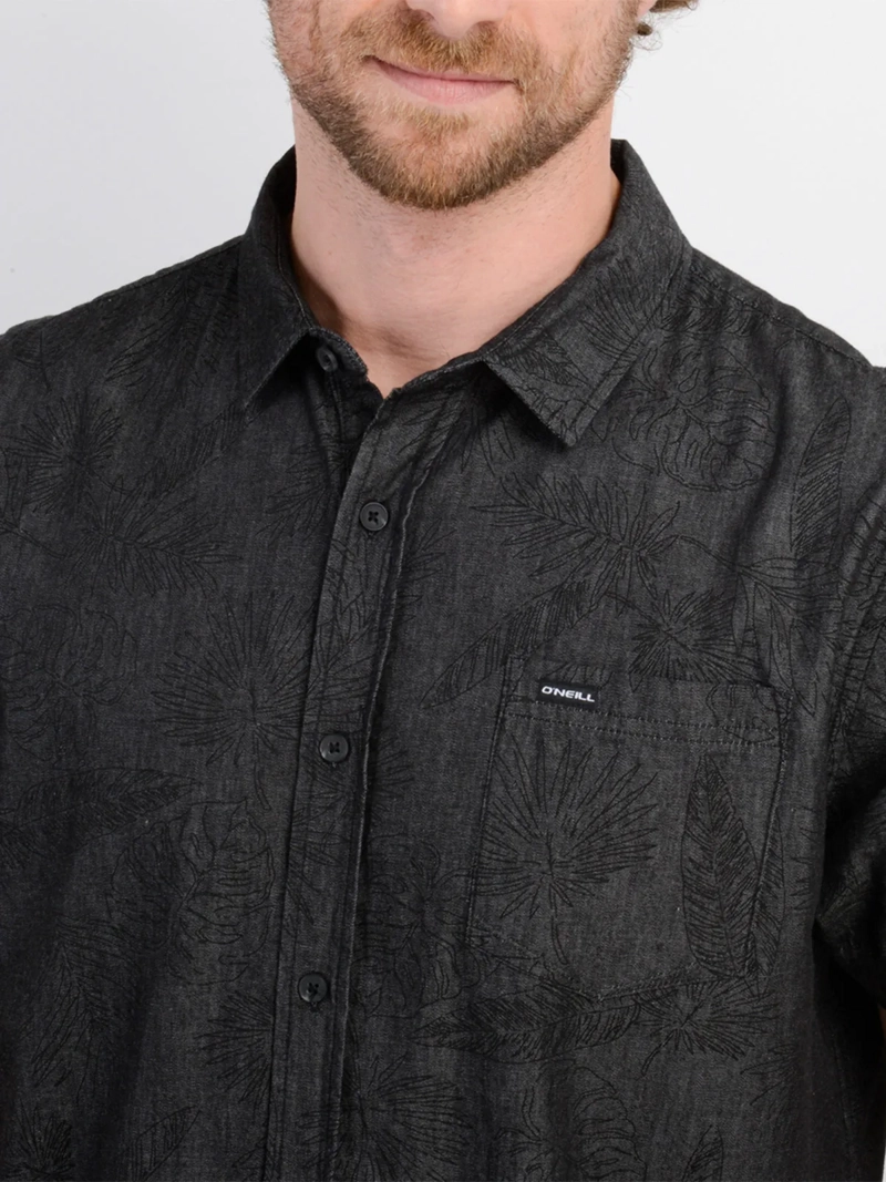 CAMISA HOMBRE O'NEILL ALGODÓN MANGA CORTA - 3