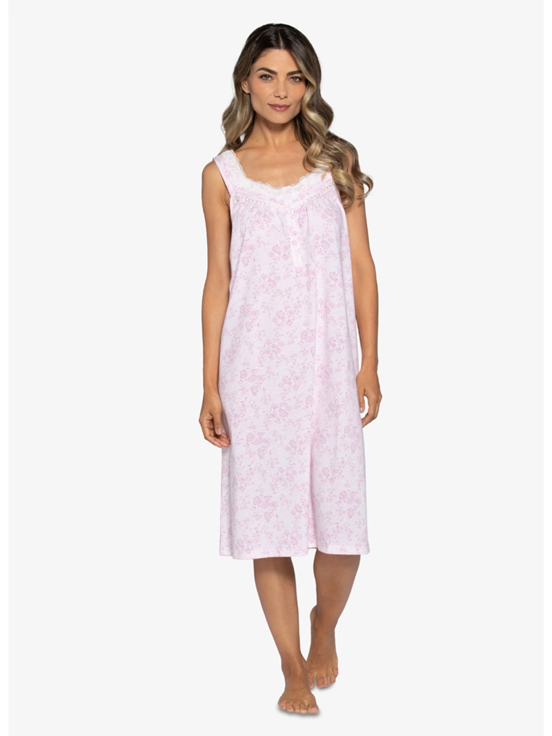 CAMISÓN MUJER LADY GENNY ALGODÓN
