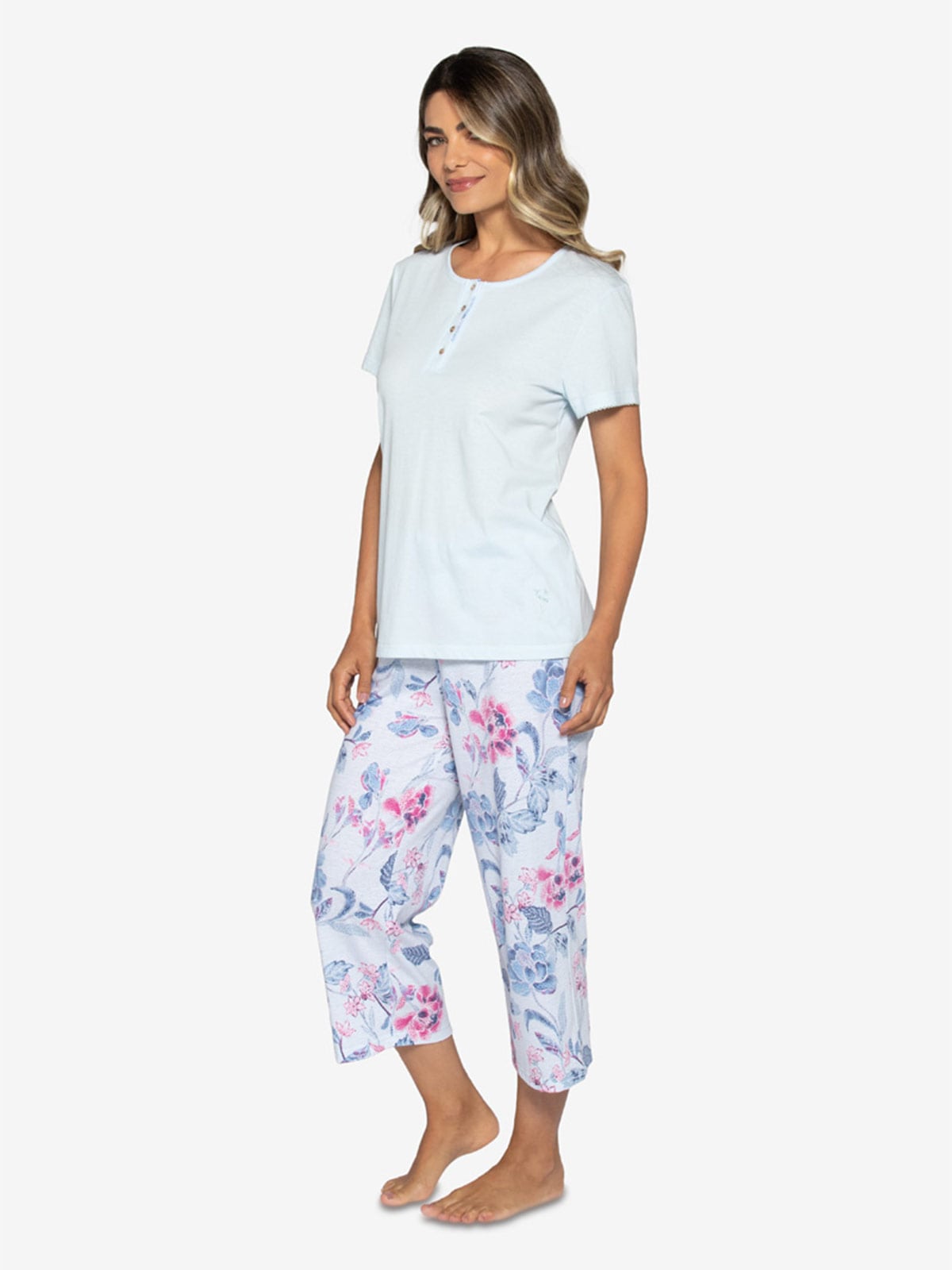 PIJAMA MUJER LADY GENNY COTTON - 2