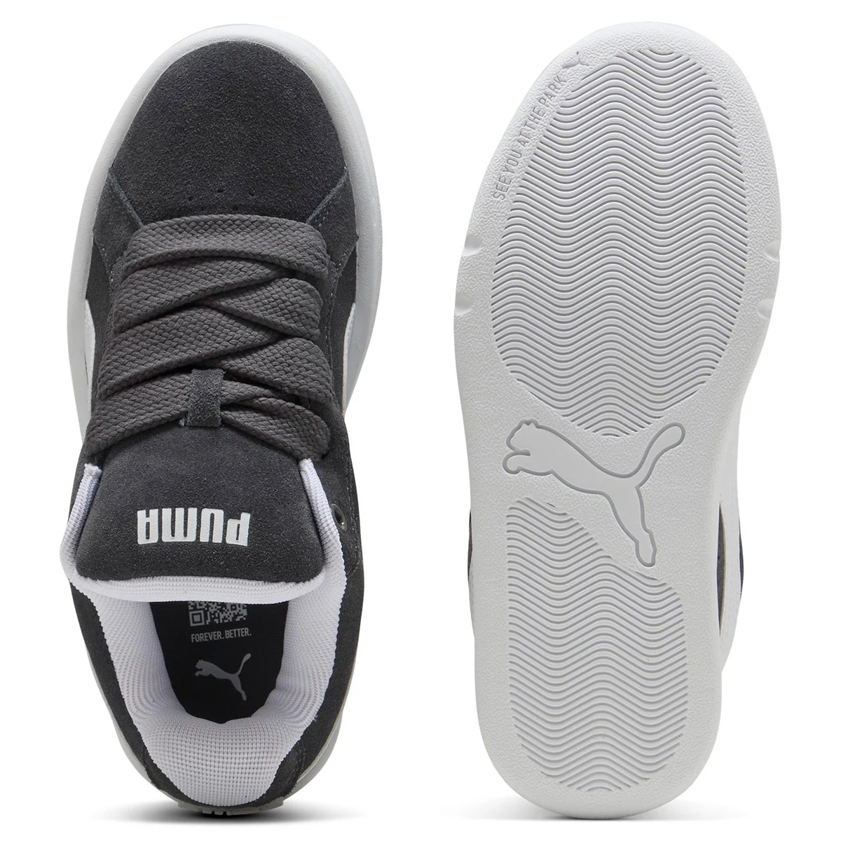 ZAPATILLAS NIÑO PUMA URBANAS GRIS PARK LIFESTYLE EASY SD JR - 3