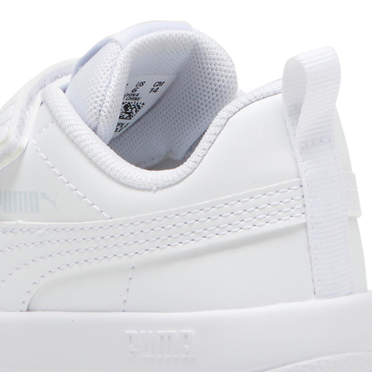 ZAPATILLAS NIÑO PUMA CASUALES BLANCO COURTFLEX V3 V INF  - 4