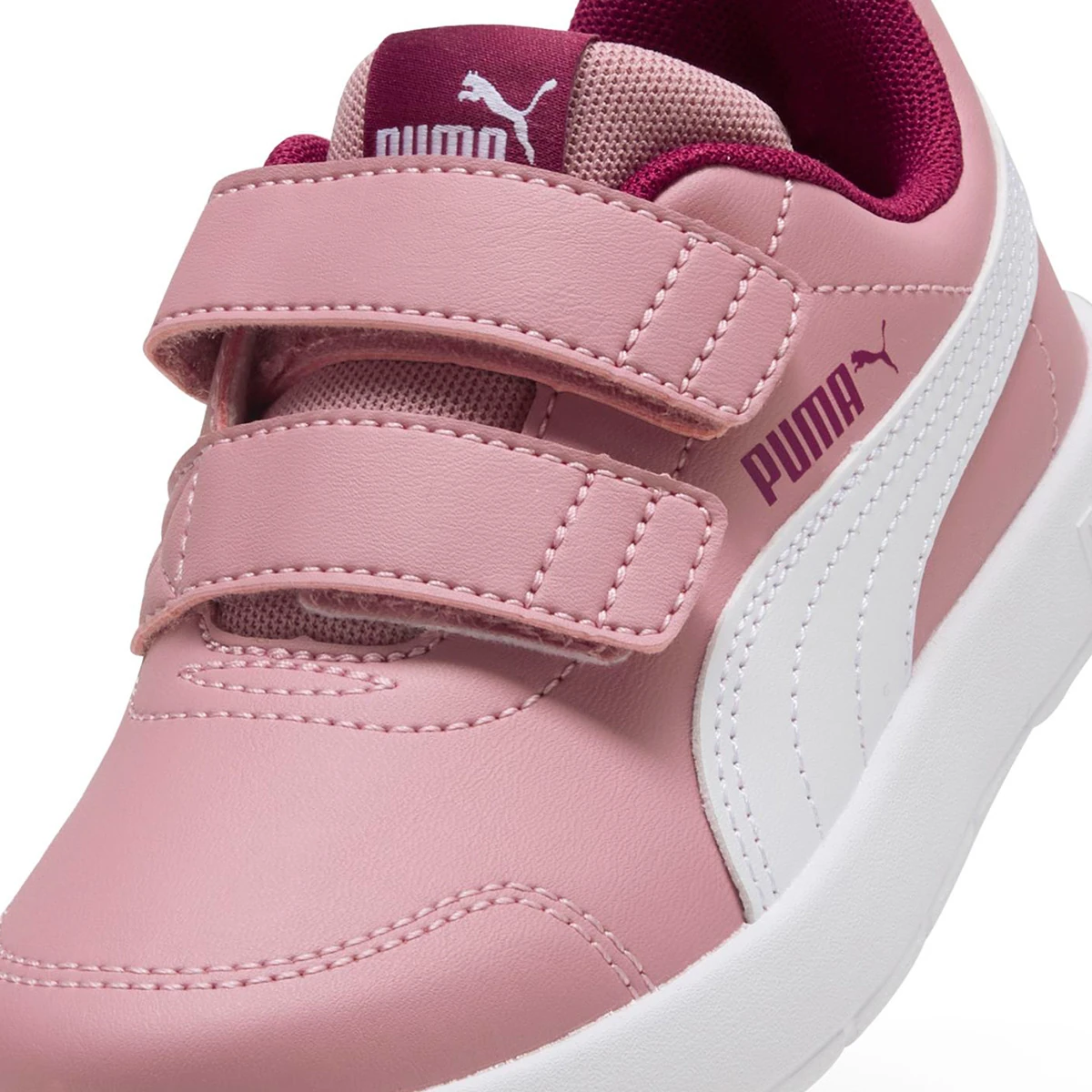 ZAPATILLAS NIÑA PUMA CASUALES ROSADO COURTFLEX V3 V INF  - 4