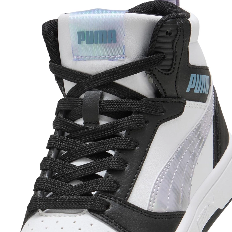 ZAPATILLAS NIÑA PUMA CASUALES MULTICOLOR PUMA REBOUND V6 MID SPACE BELLE JR  - 4