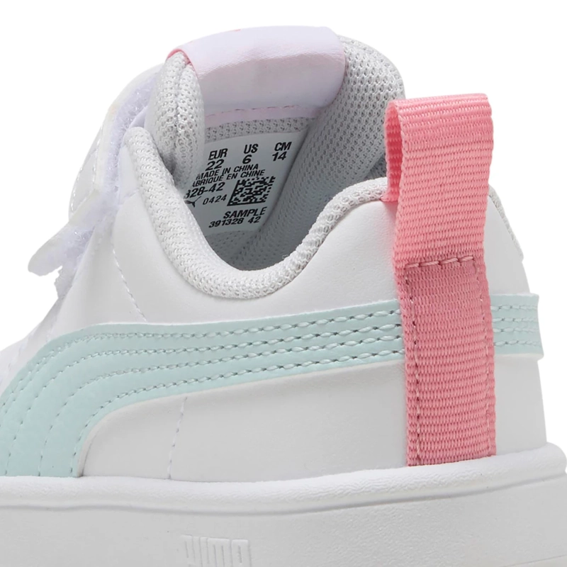 ZAPATILLAS NIÑA PUMA CASUALES BLANCO PUMA RICKIE V INF  - 5
