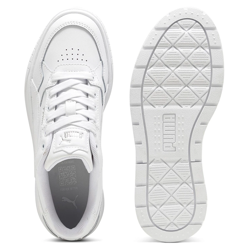ZAPATILLAS NIÑA PUMA CASUALES BLANCO KARMEN II IDOL JR - 3