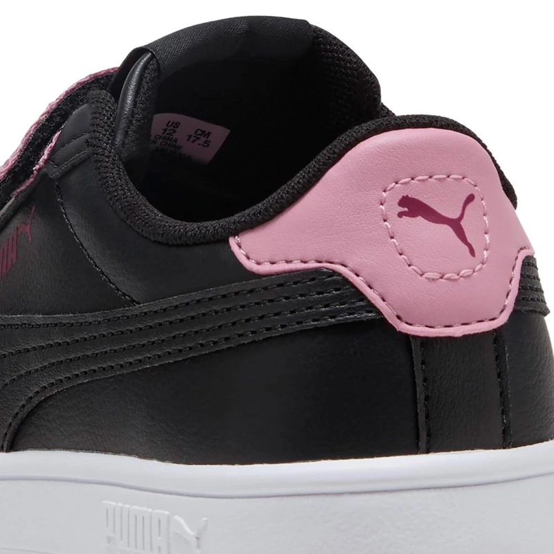 ZAPATILLAS NIÑA PUMA CASUALES NEGRO SMASH 3.0 - 5