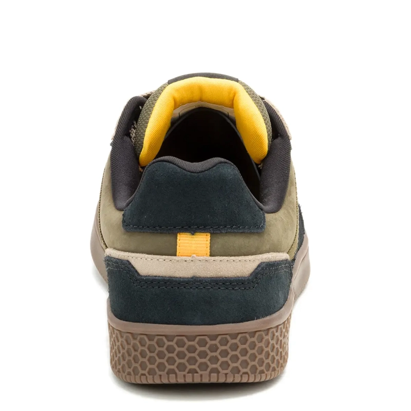 ZAPATILLAS HOMBRE CATERPILLAR URBANAS VERDE PAUSE RETRO LEATHER CUERO - 4
