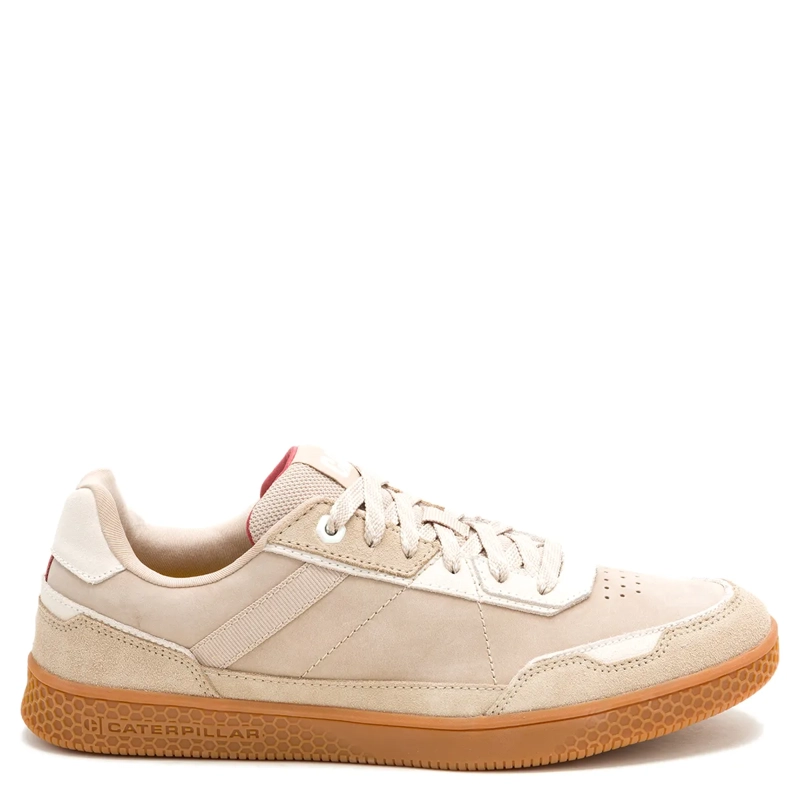 ZAPATILLAS HOMBRE CATERPILLAR URBANAS BEIGE PAUSE RETRO LEATHER CUERO - 1