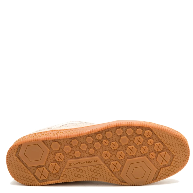 ZAPATILLAS HOMBRE CATERPILLAR URBANAS BEIGE PAUSE RETRO LEATHER CUERO - 6