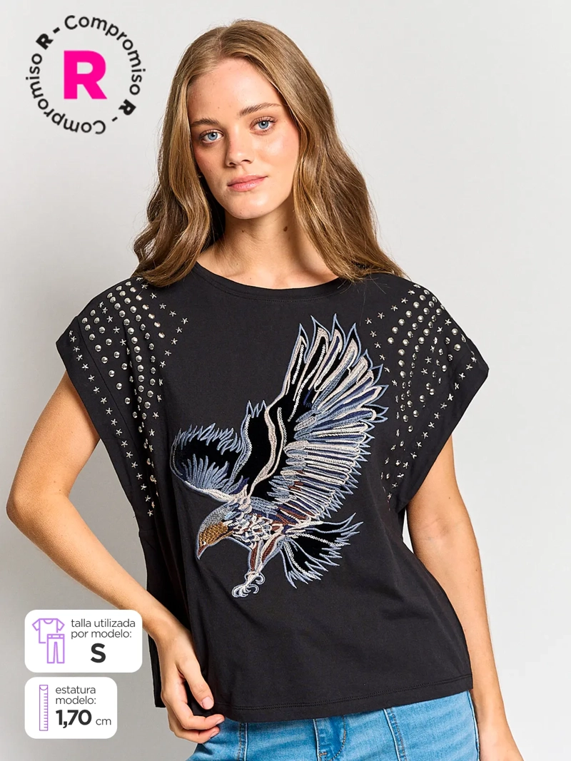 POLERA MUJER BARBADOS ALGODÓN SIN MANGAS - 1