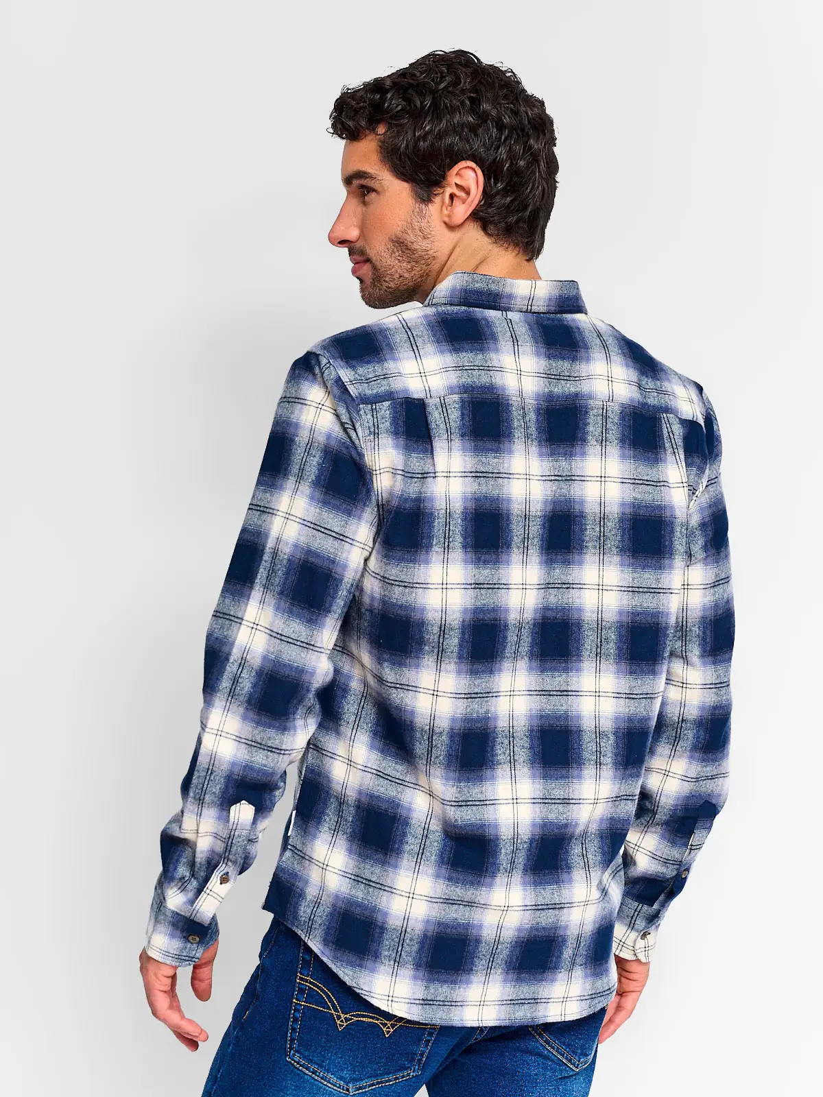 CAMISA HOMBRE ROBERT LEWIS ALGODÓN MANGA LARGA - 2