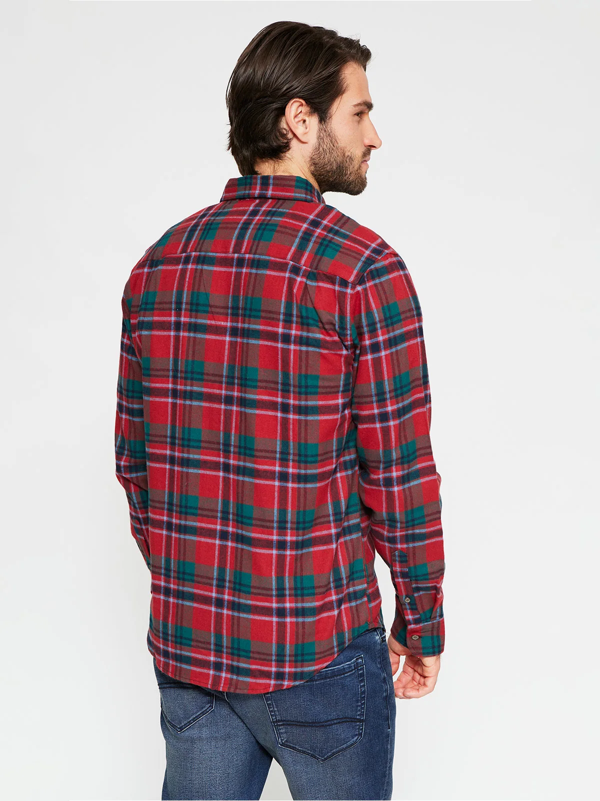 CAMISA HOMBRE ROBERT LEWIS ALGODÓN MANGA LARGA - 2