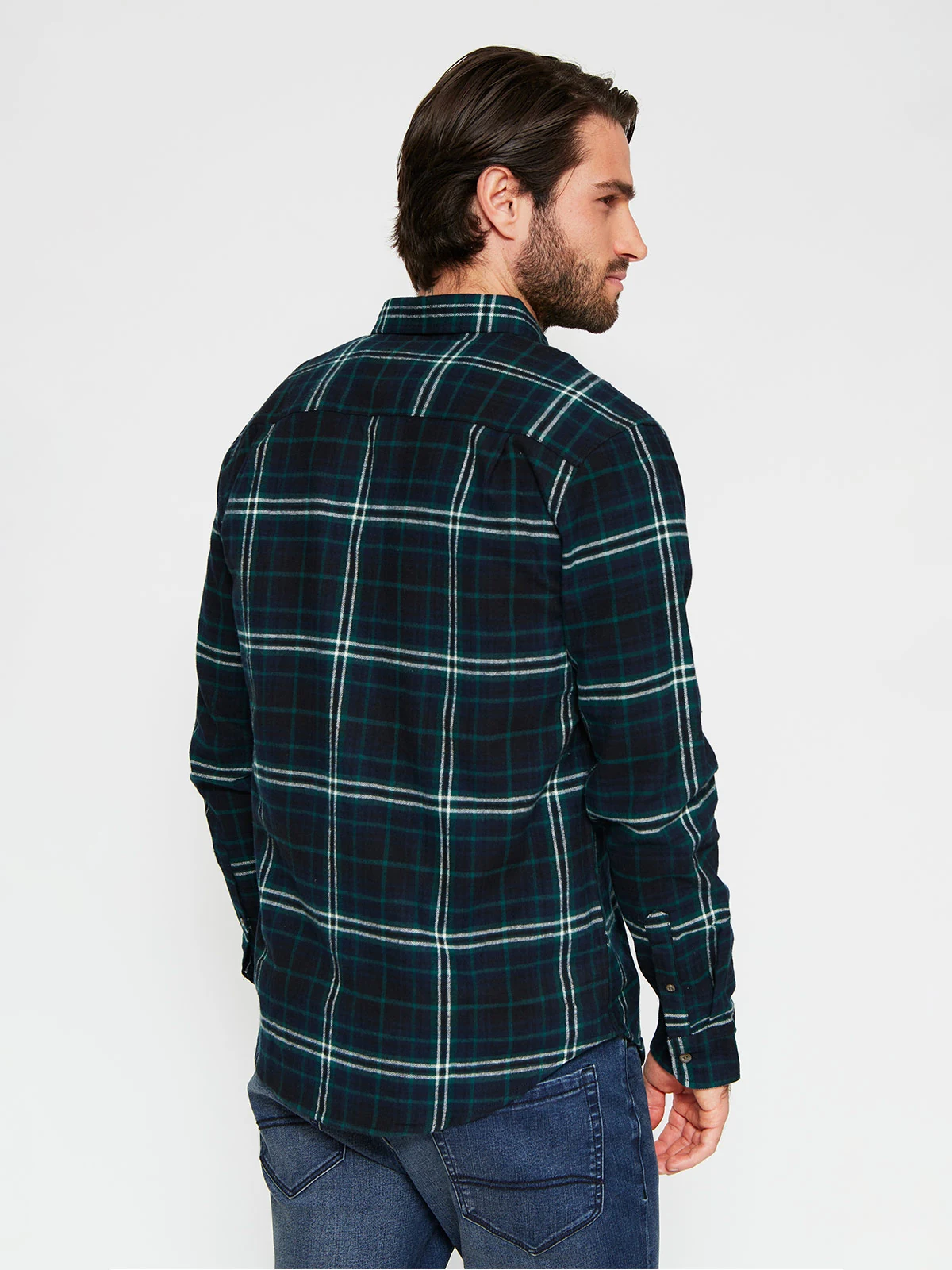 CAMISA HOMBRE ROBERT LEWIS ALGODÓN MANGA LARGA - 2