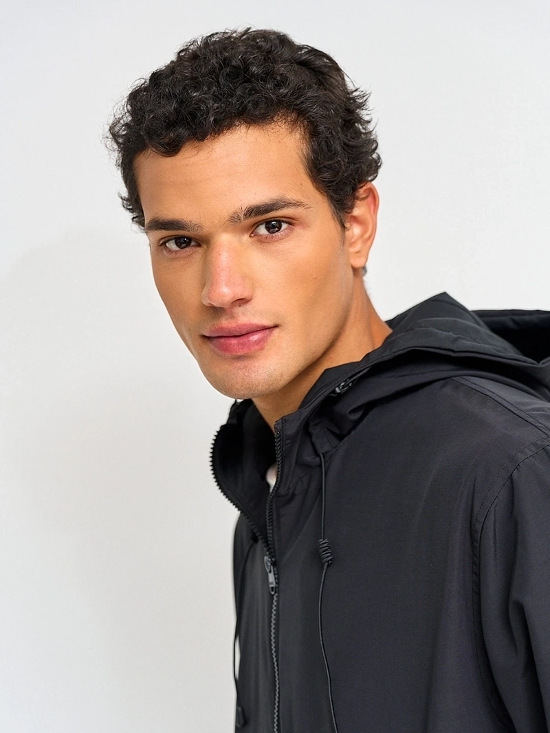 CHAQUETA HOMBRE INDEX ALGODÓN TIPO CORTAVIENTO - 3