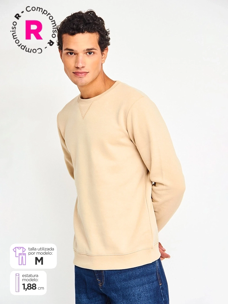 POLERÓN HOMBRE INDEX CUELLO REDONDO - 1