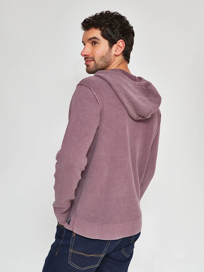 SWEATER HOMBRE BARBADOS ALGODÓN CAPUCHA - 2
