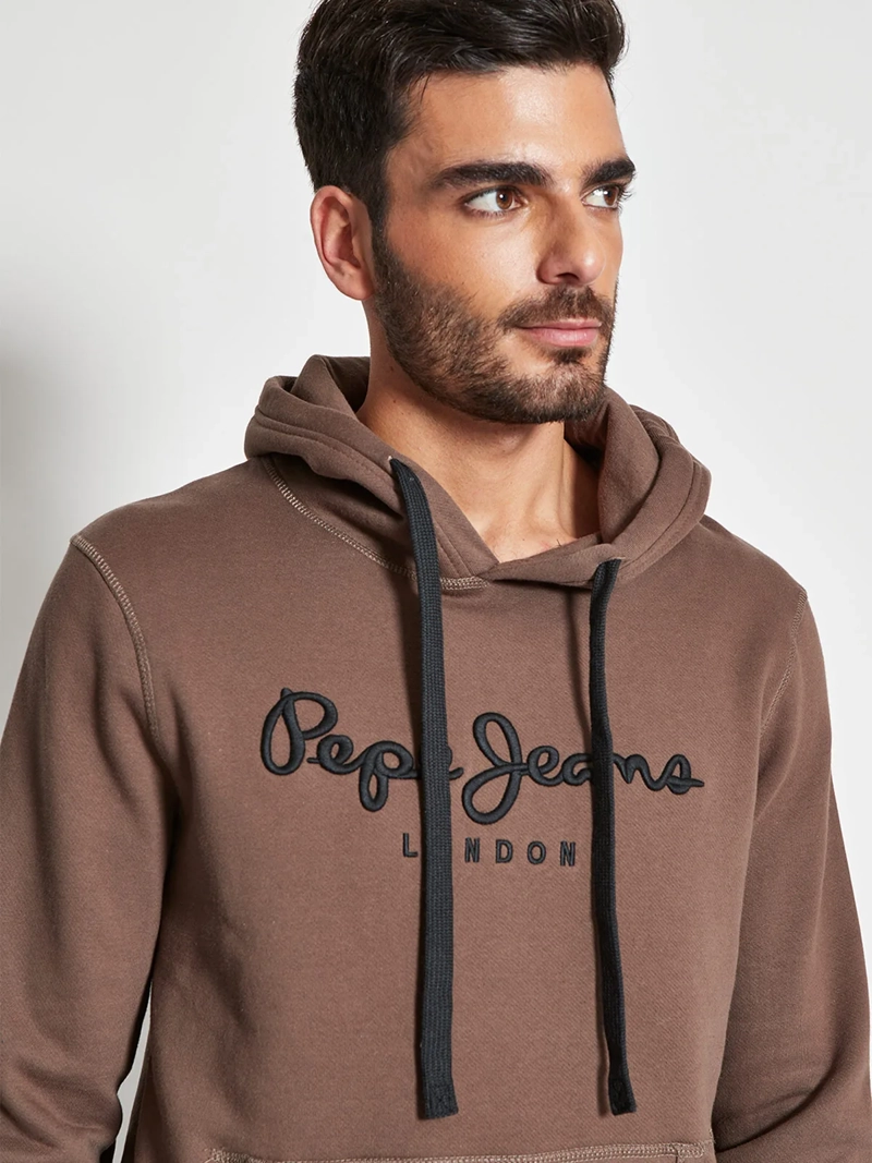 POLERÓN HOMBRE PEPE JEANS ALGODÓN HOODIE BÁSICO - 3