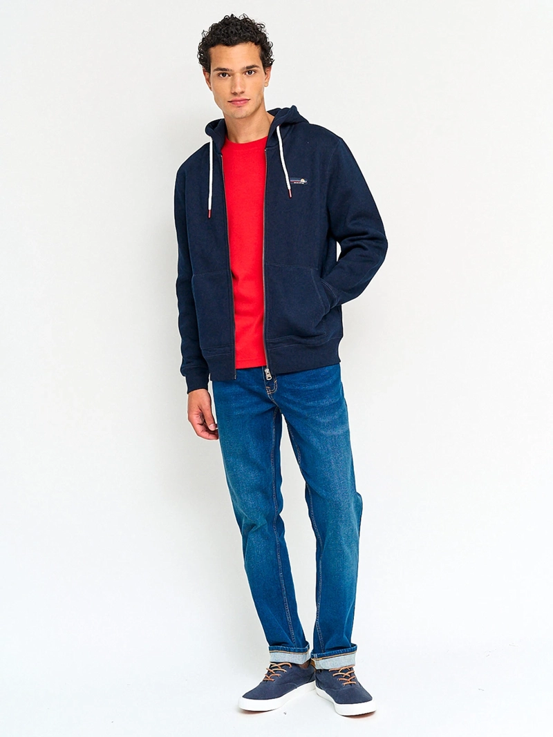 POLERÓN HOMBRE REGATTA ALGODÓN FULL ZIPPER BÁSICO - 4