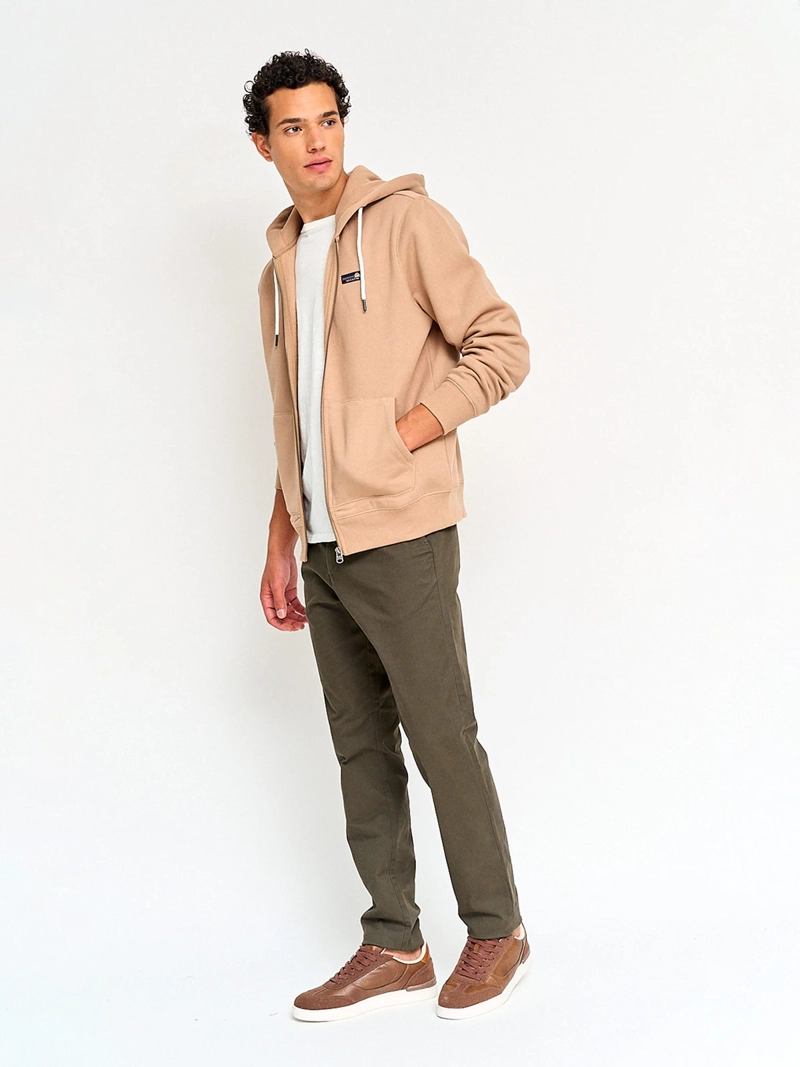 POLERÓN HOMBRE REGATTA ALGODÓN FULL ZIPPER BÁSICO - 4