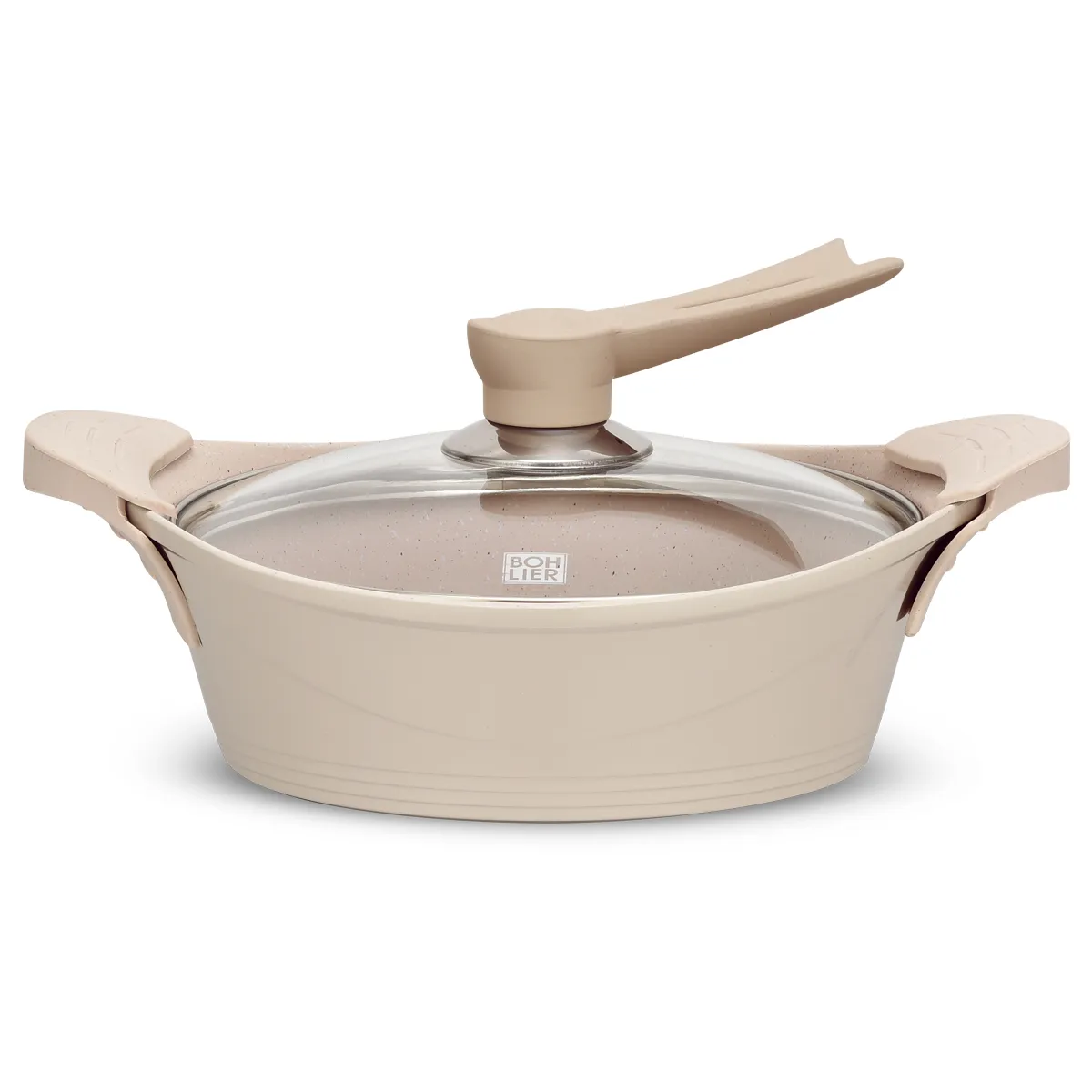 BATERÍA DE COCINA BOHLIER 6 PIEZAS BEIGE - 2