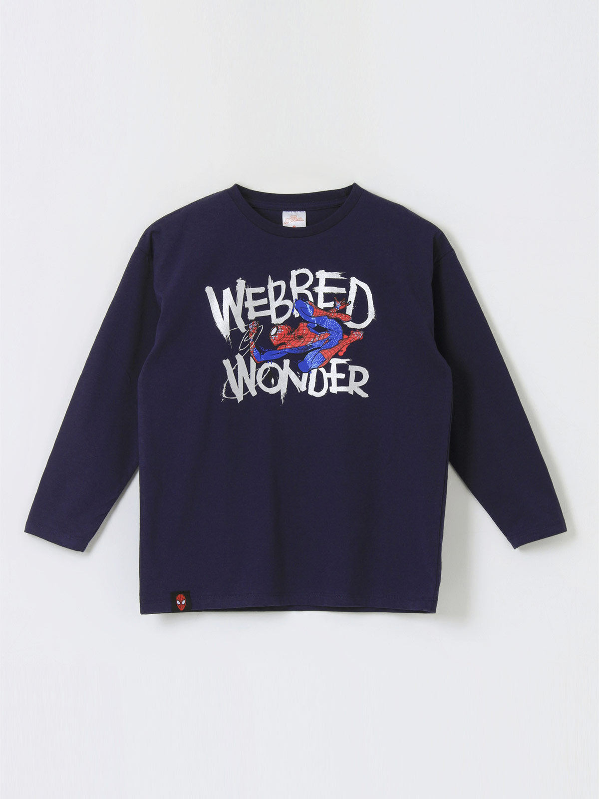 POLERA NIÑO SPIDERMAN MANGA LARGA